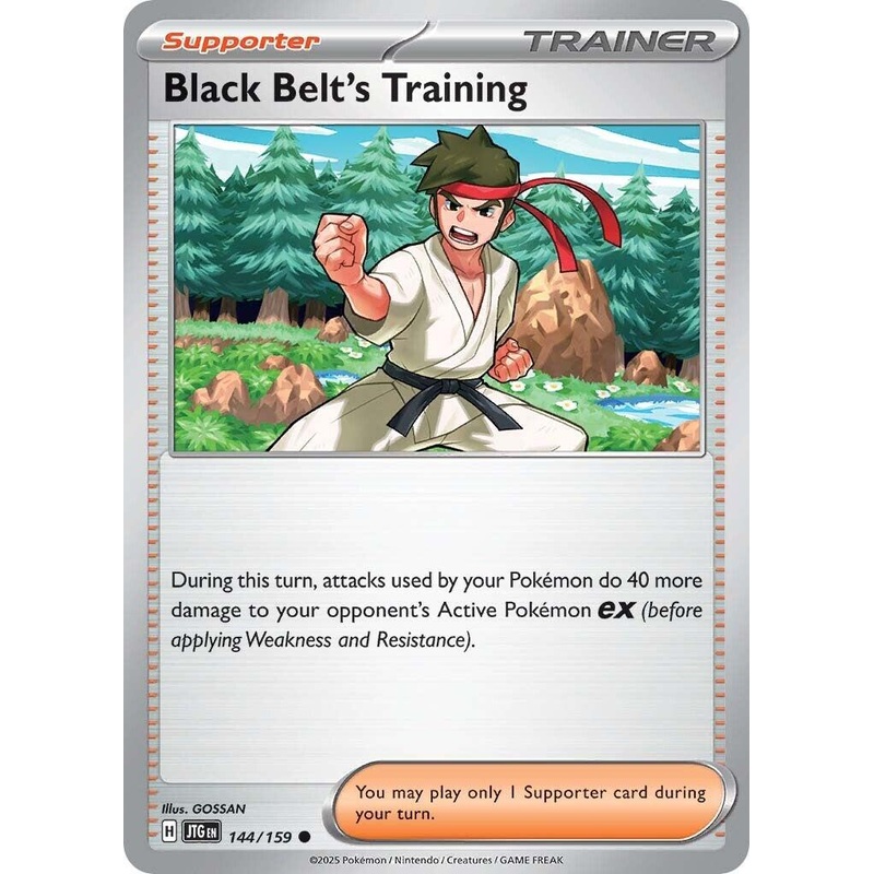 Black Belt's Training (144/159) [Scarlet & Violet: Journey Together]