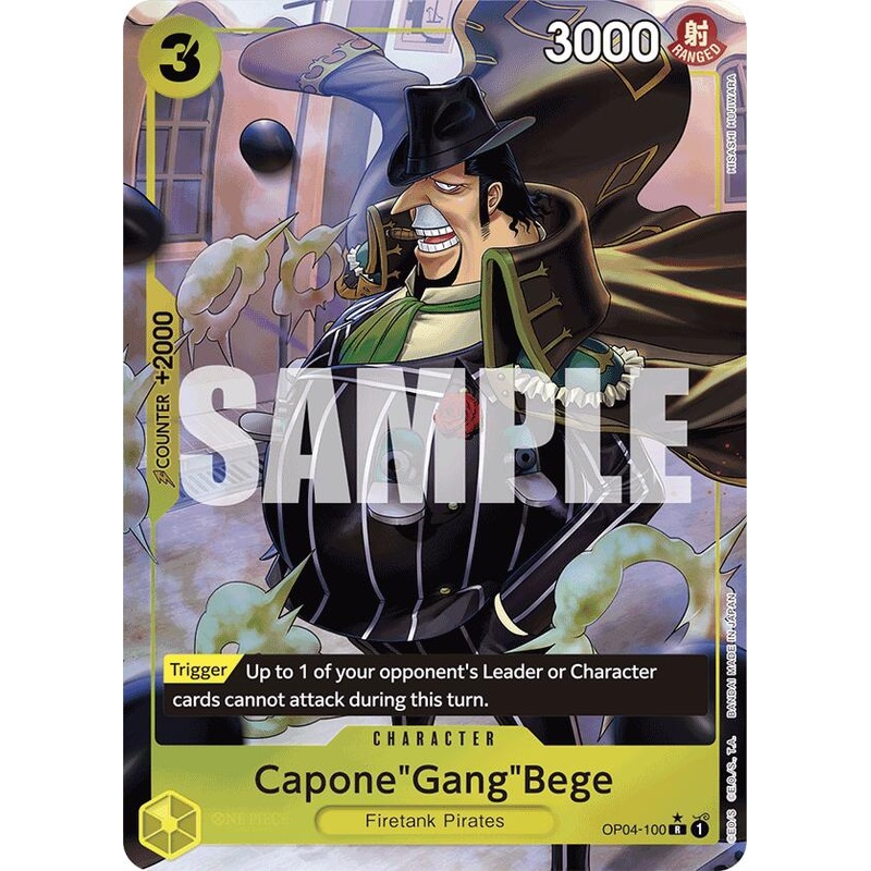 Capone"Gang"Bege (OP04-100) (Full Art) [Premium Booster -The Best-]