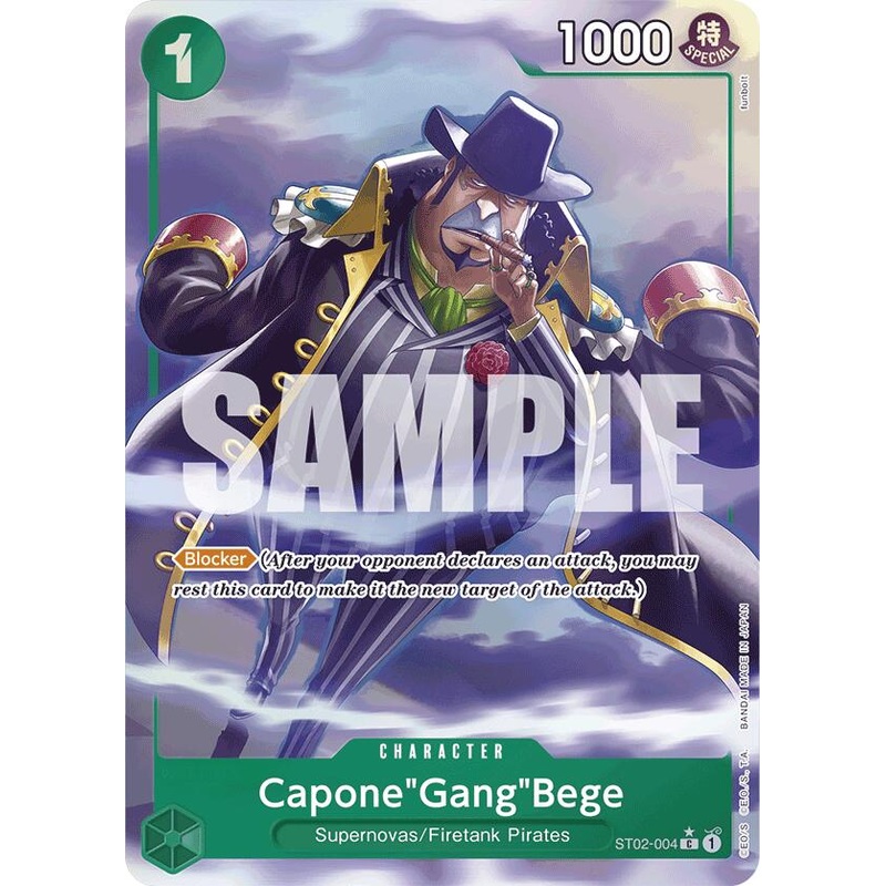 Capone"Gang"Bege (ST02-004) (Alternate Art) [Premium Booster -The Best-]