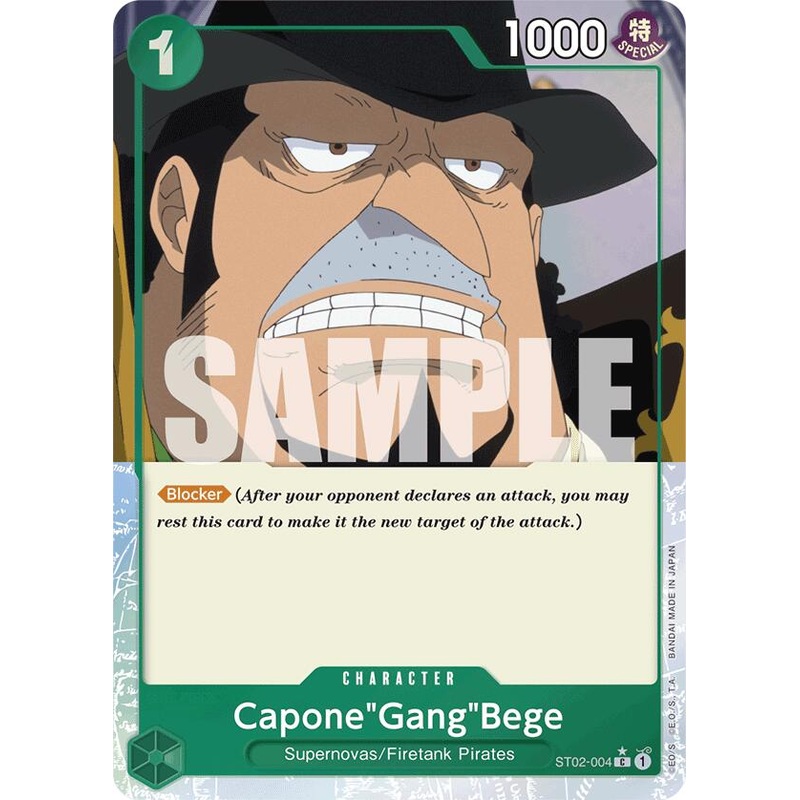 Capone"Gang"Bege (ST02-004) (Extended Art) [Premium Booster -The Best-]