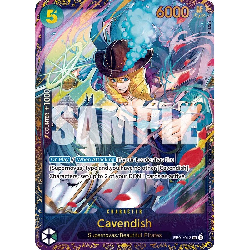 Cavendish (Treasure Cup 2024) [One Piece Promotion Cards]