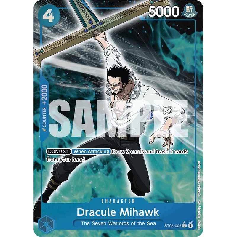 Dracule Mihawk (ST03-005) (Full Art) [Premium Booster -The Best-]