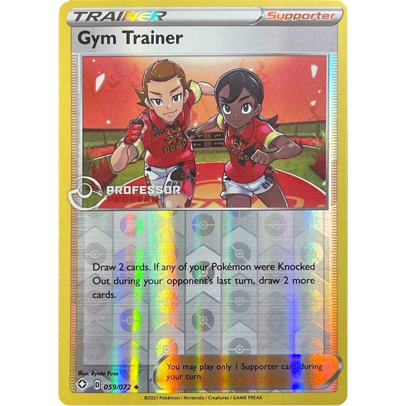 Gym Trainer (059/072) (Professor Program Promo) [Sword & Shield: Shining Fates]