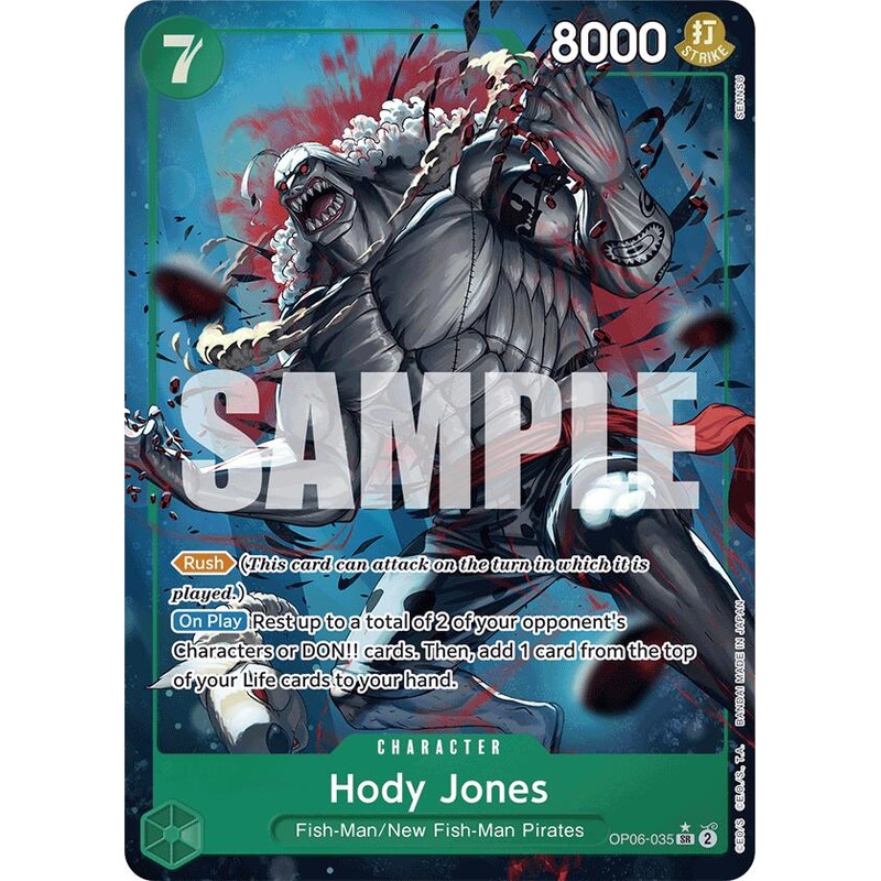 Hody Jones (Alternate Art) [Premium Booster -The Best-]