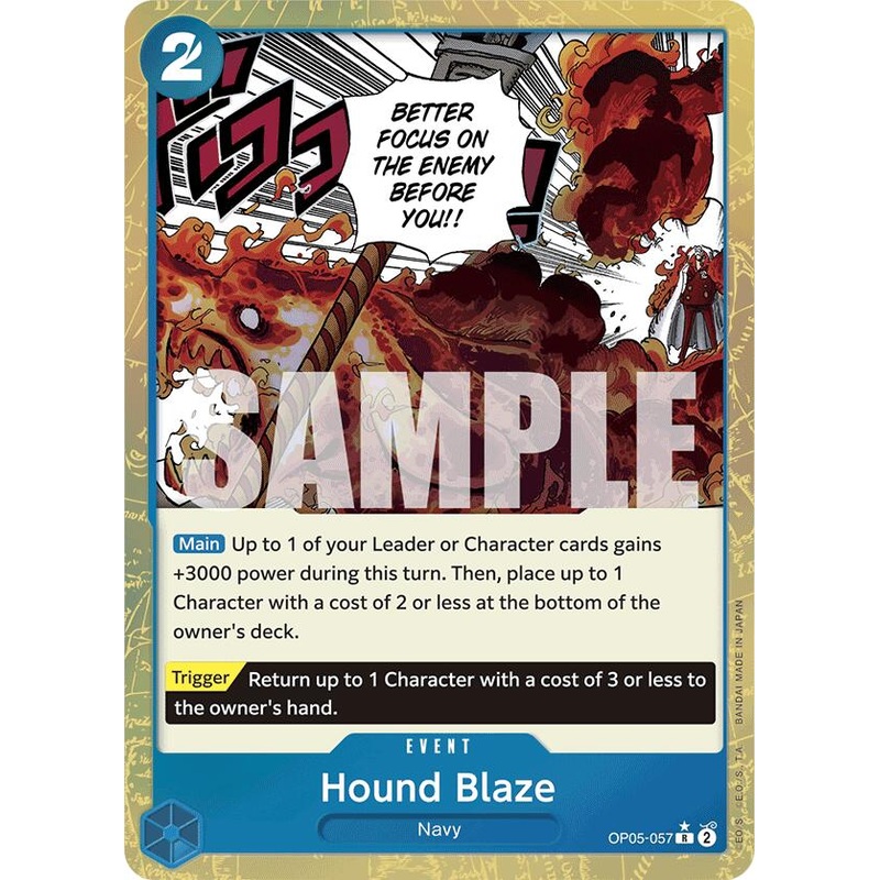 Hound Blaze (Textured Foil) [Premium Booster -The Best-]