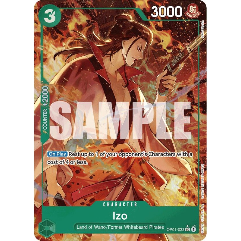 Izo (OP01-033) (Alternate Art) [Premium Booster -The Best-]