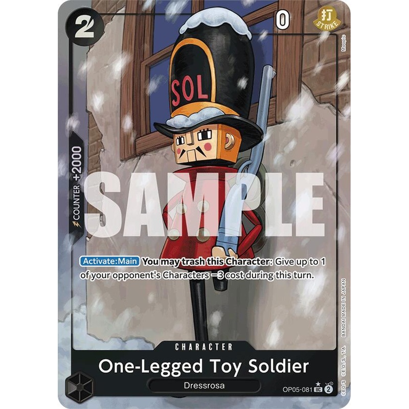 One-Legged Toy Soldier (Full Art) [Premium Booster -The Best-]
