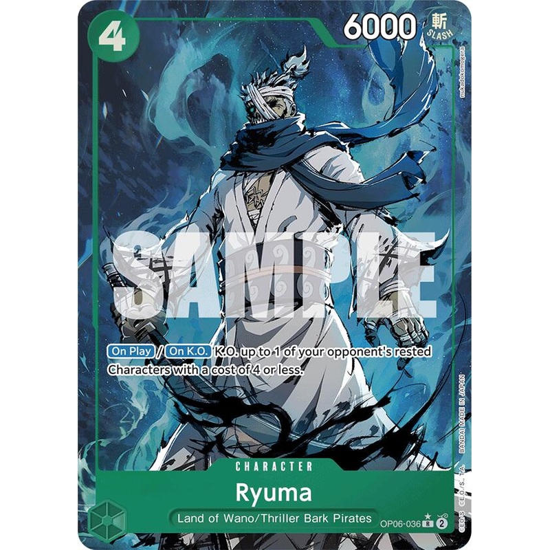 Ryuma (Alternate Art) [Premium Booster -The Best-]