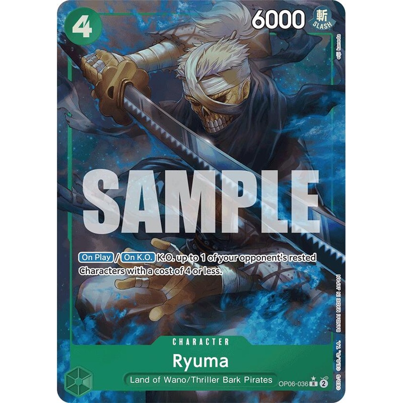 Ryuma (Full Art) [Premium Booster -The Best-]