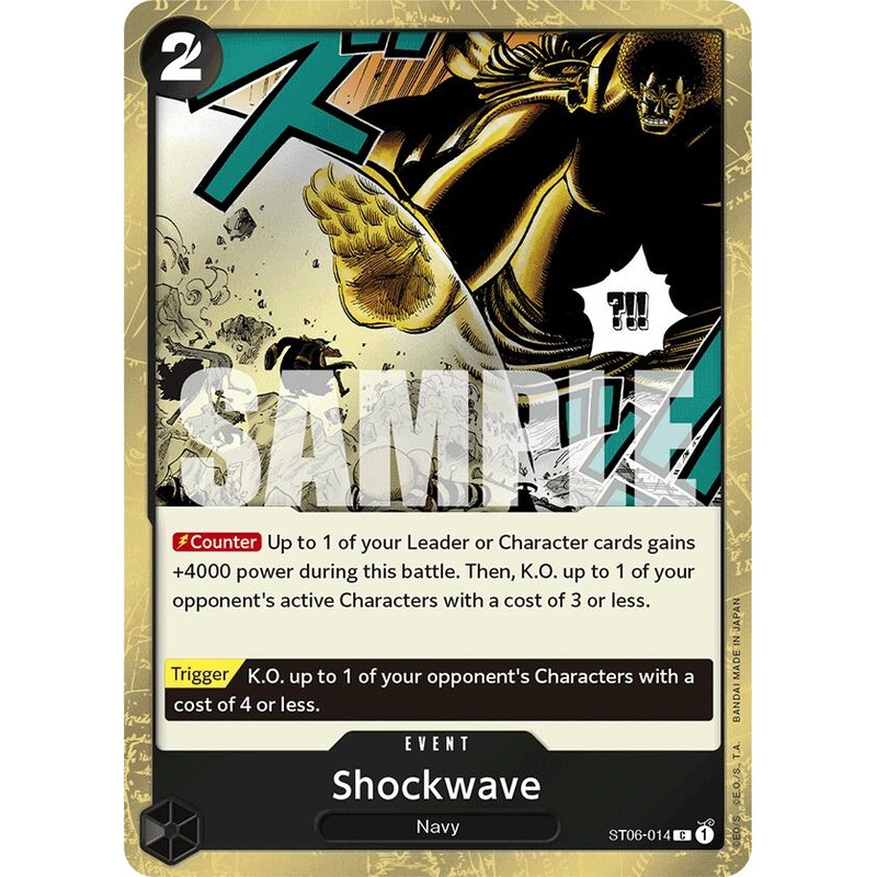 Shockwave (Jolly Roger Foil) [Premium Booster -The Best-]