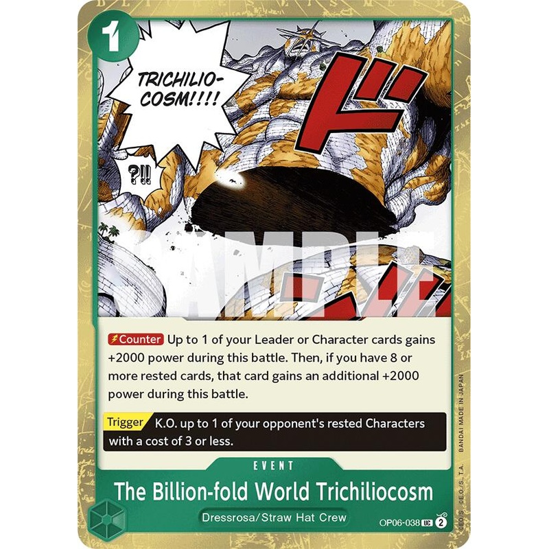 The Billion-fold World Trichiliocosm (Jolly Roger Foil) [Premium Booster -The Best-]