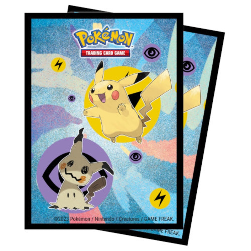 Ultra Pro - Standard Deck Protector Sleeves - Pokemon Pikachu & Mimikyu