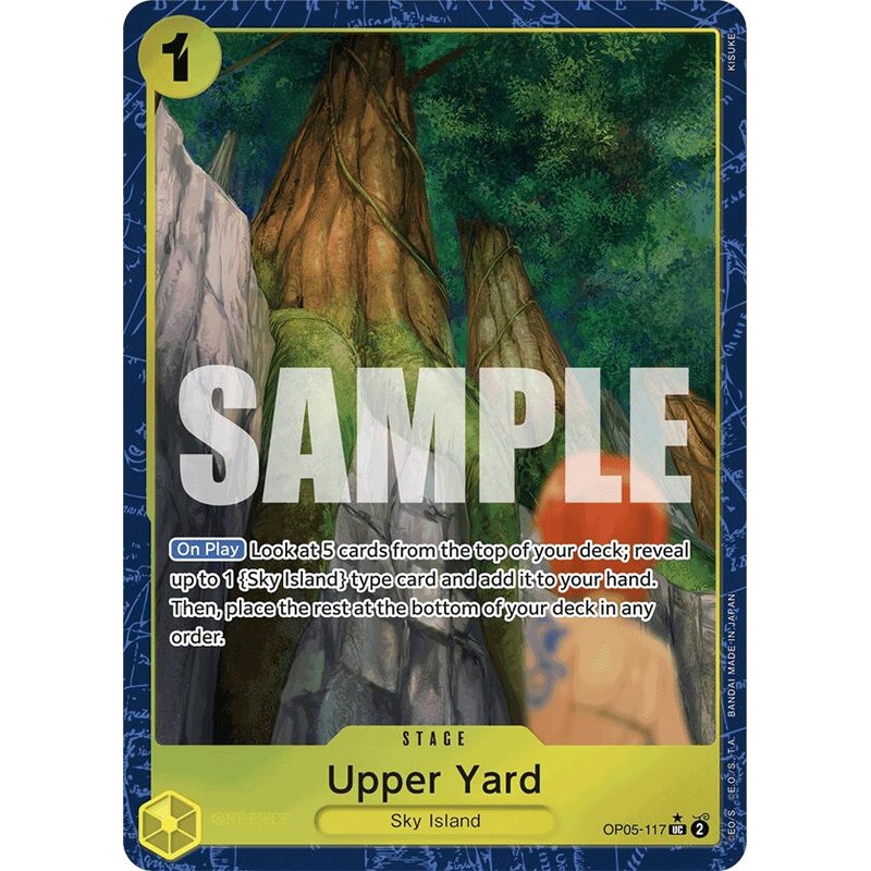 Upper Yard (Alternate Art) [Premium Booster -The Best-]