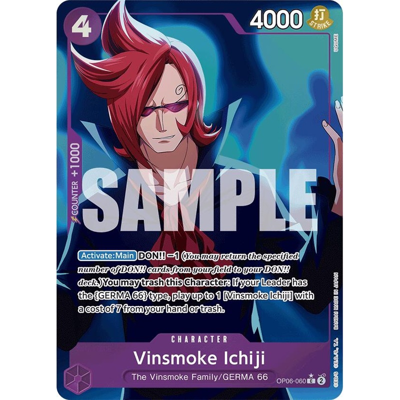 Vinsmoke Ichiji (OP06-060) (Full Art) [Premium Booster -The Best-]