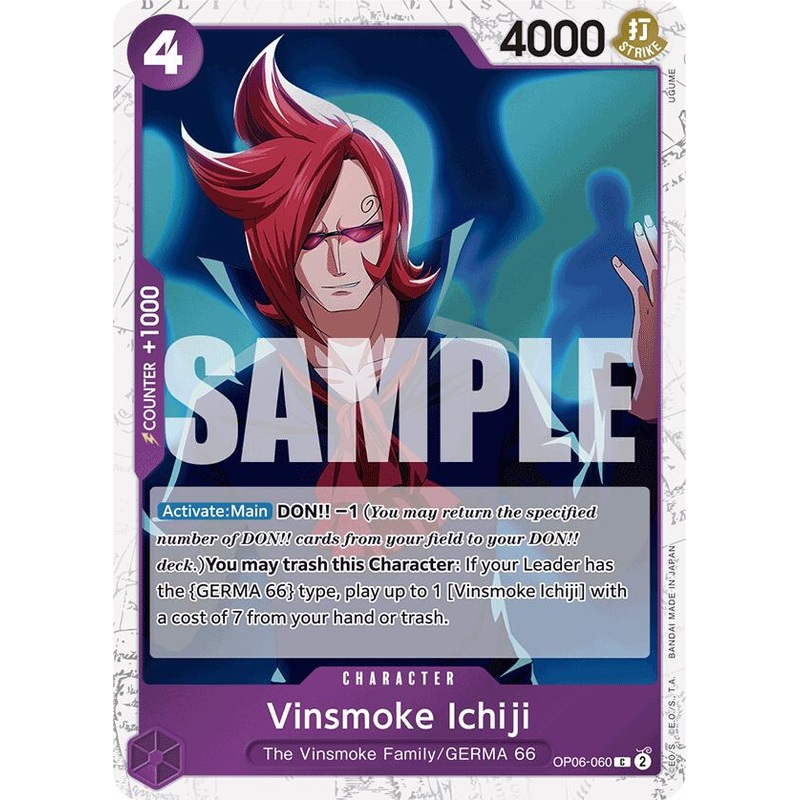 Vinsmoke Ichiji (OP06-060) (Jolly Roger Foil) [Premium Booster -The Best-]