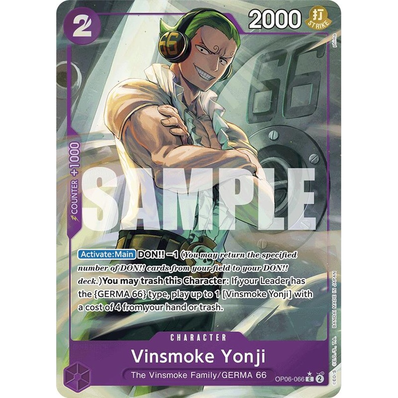 Vinsmoke Yonji (OP06-066) (Full Art) [Premium Booster -The Best-]