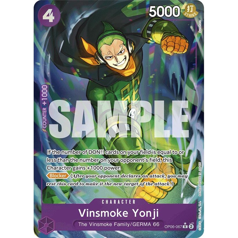 Vinsmoke Yonji (OP06-067) (Full Art) [Premium Booster -The Best-]