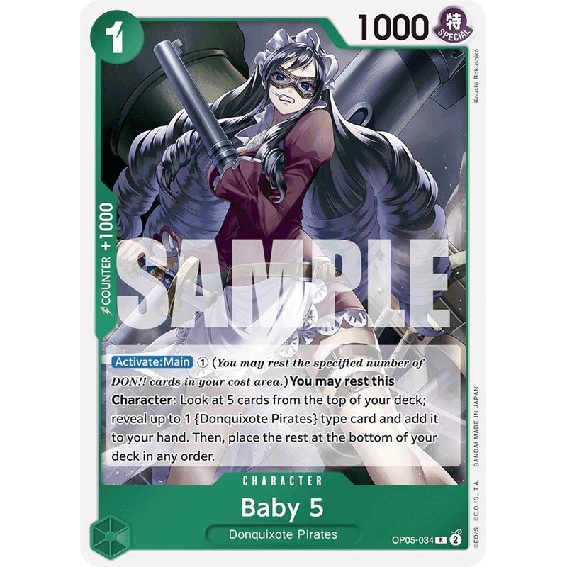 Baby 5 (OP05-034) (Reprint) [Premium Booster -The Best-]