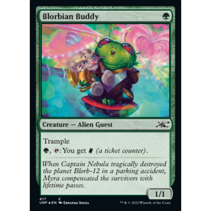Blorbian Buddy (Galaxy Foil) [Unfinity]
