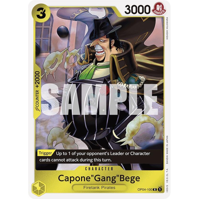 Capone"Gang"Bege (OP04-100) (Reprint) [Premium Booster -The Best-]