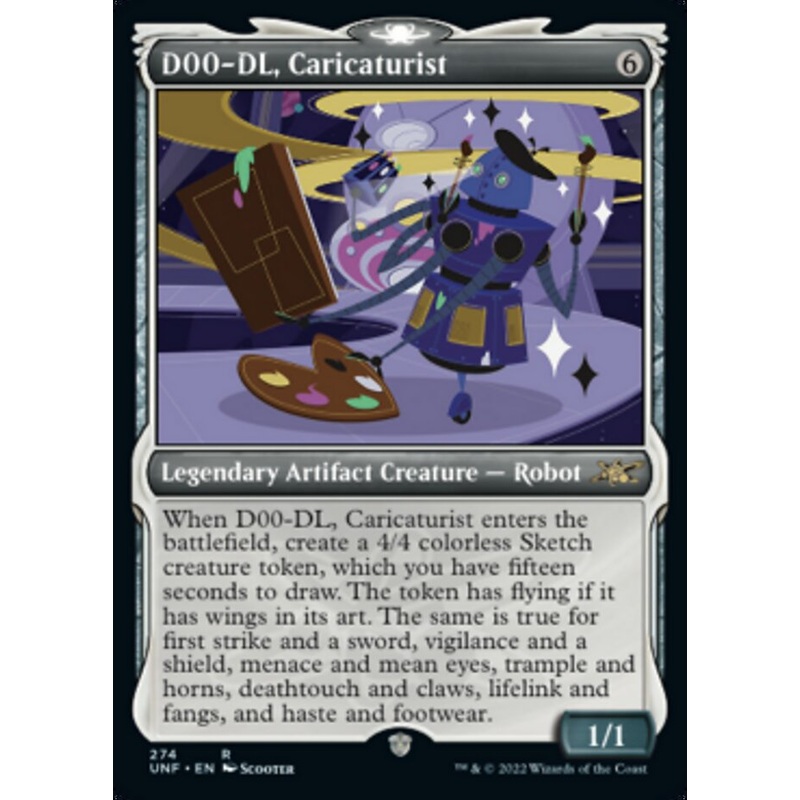 D00-DL, Caricaturist (Showcase) [Unfinity]
