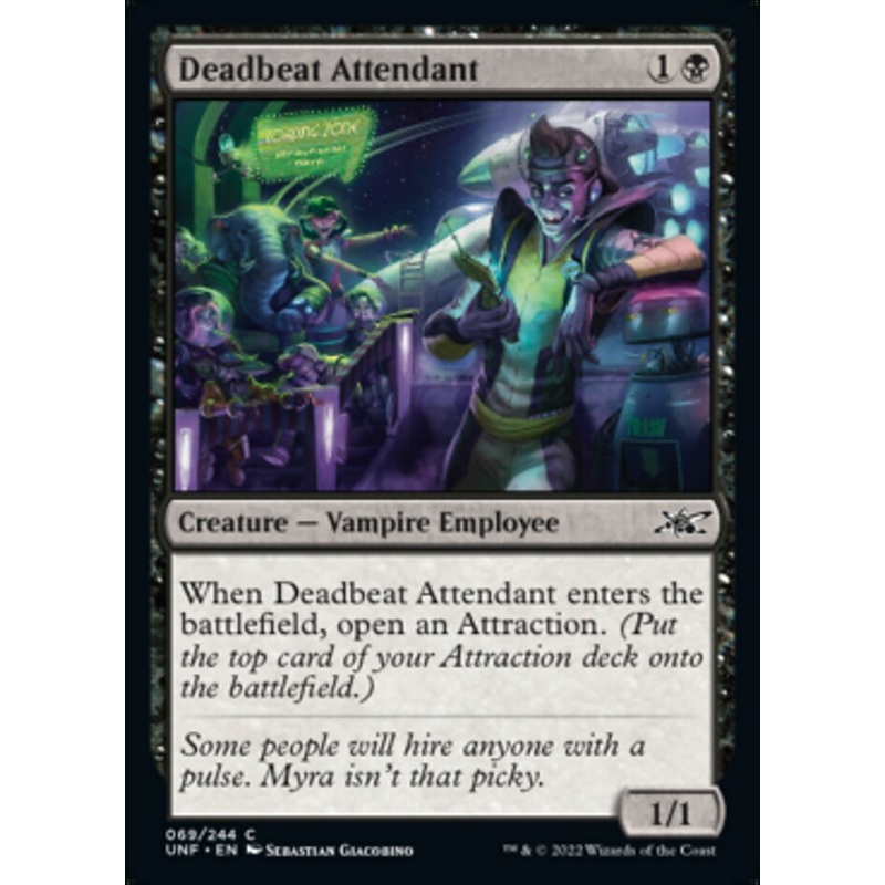 Deadbeat Attendant [Unfinity]