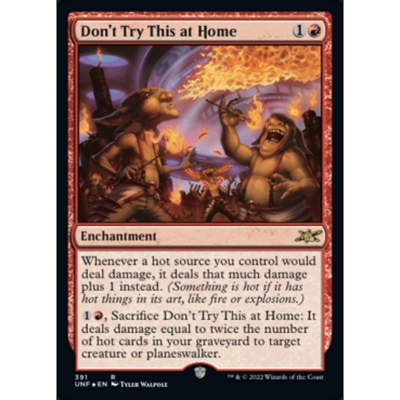 Don't Try This at Home (Galaxy Foil) [Unfinity]