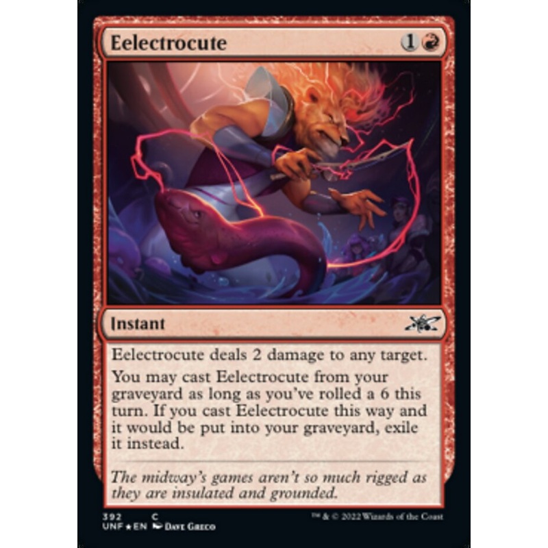 Eelectrocute (Galaxy Foil) [Unfinity]