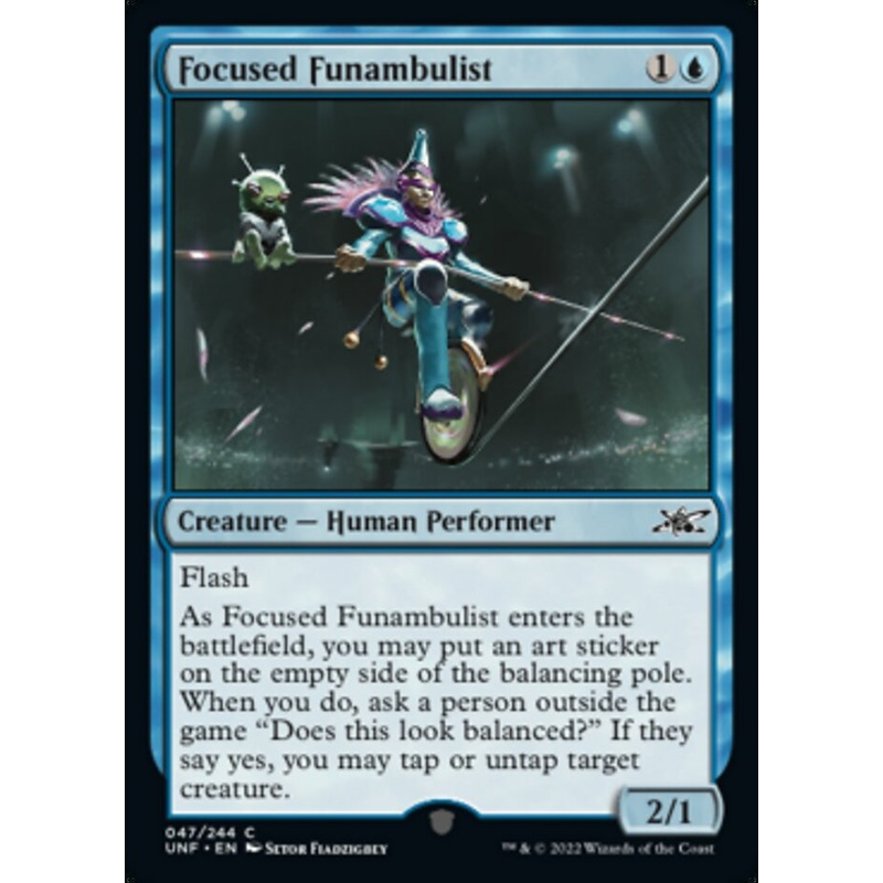 Focused Funambulist [Unfinity]