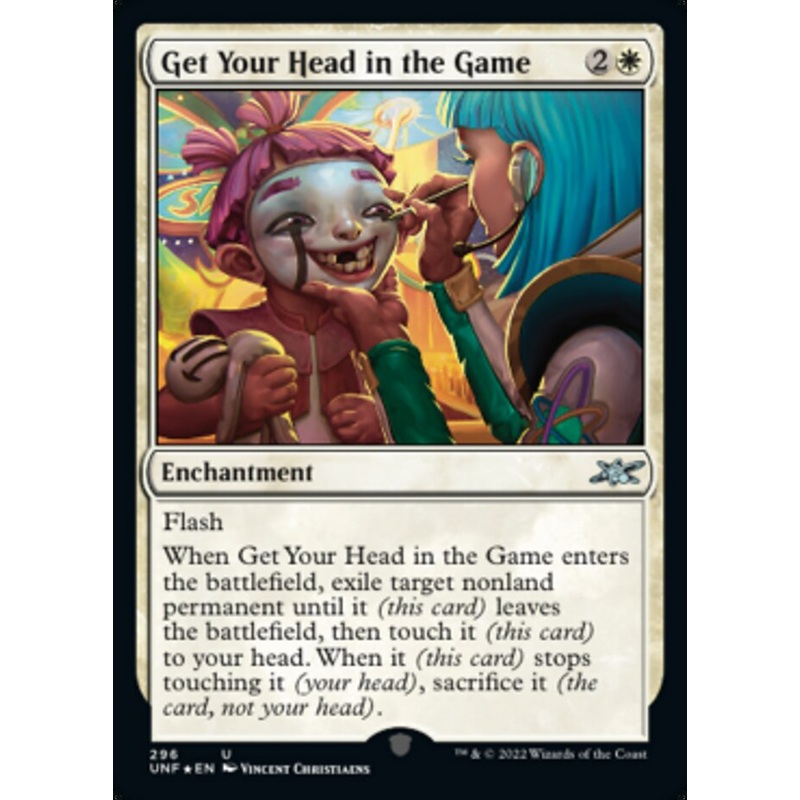 Get Your Head in the Game (Galaxy Foil) [Unfinity]