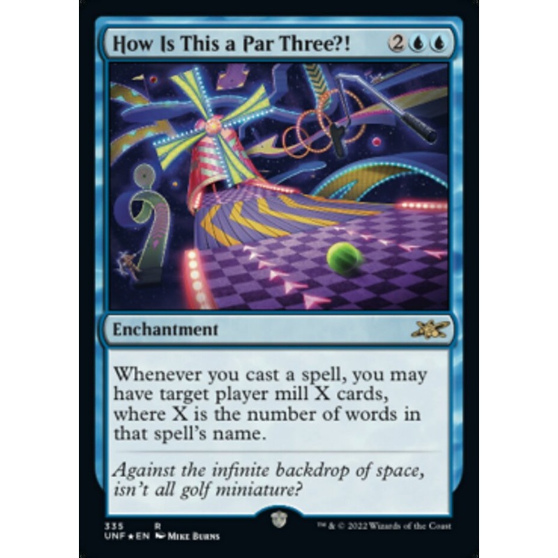 How Is This a Par Three?! (Galaxy Foil) [Unfinity]