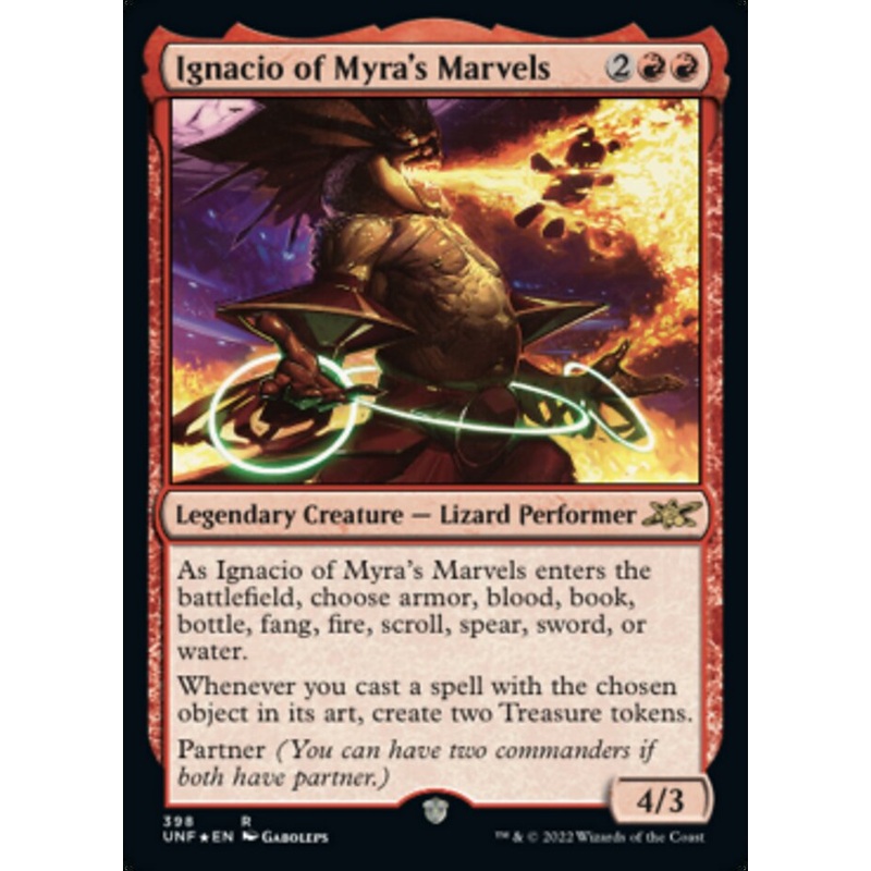 Ignacio of Myra's Marvels (Galaxy Foil) [Unfinity]