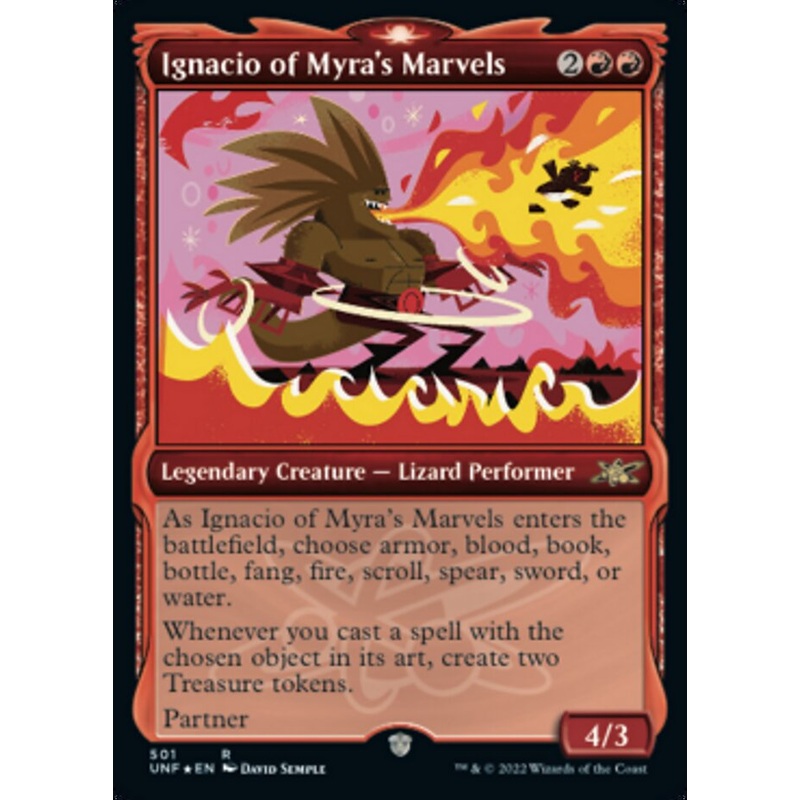 Ignacio of Myra's Marvels (Showcase) (Galaxy Foil) [Unfinity]