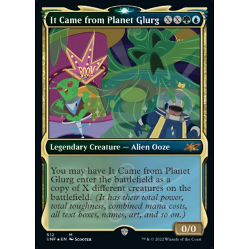 It Came from Planet Glurg (Showcase) (Galaxy Foil) [Unfinity]