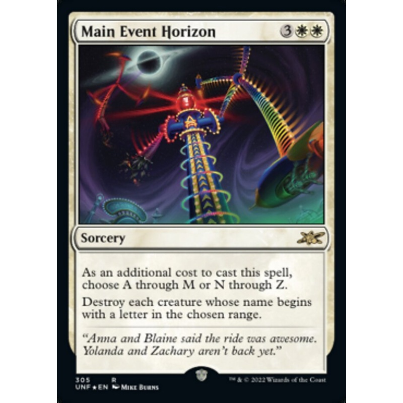 Main Event Horizon (Galaxy Foil) [Unfinity]