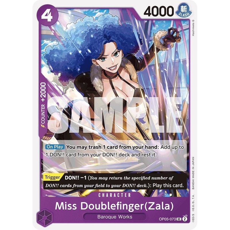 Miss Doublefinger(Zala) (Reprint) [Premium Booster -The Best-]