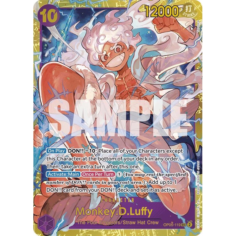 Monkey.D.Luffy (OP05-119) (Reprint) [Premium Booster -The Best-]
