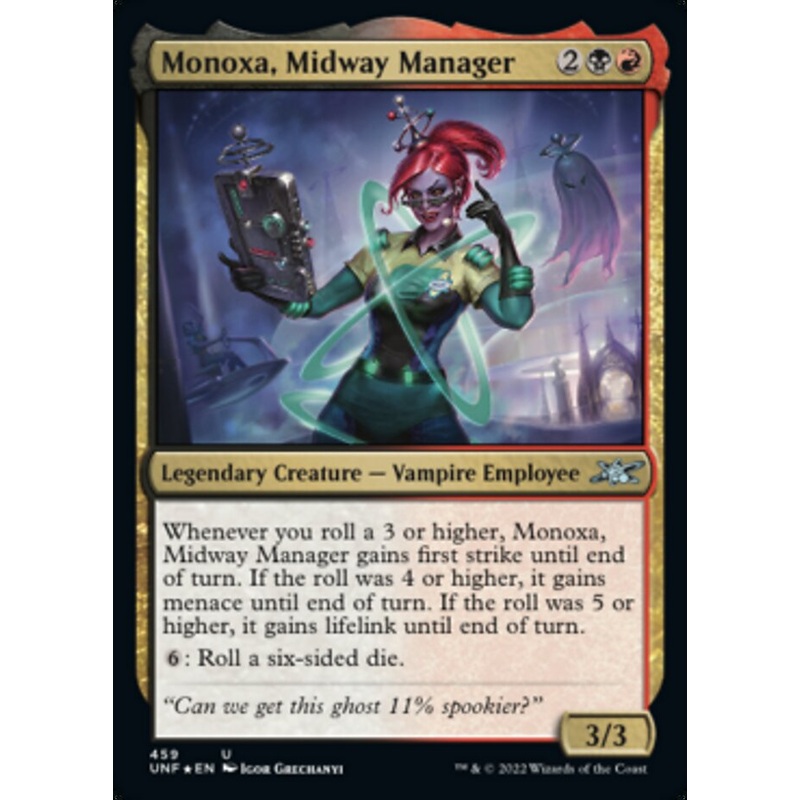 Monoxa, Midway Manager (Galaxy Foil) [Unfinity]