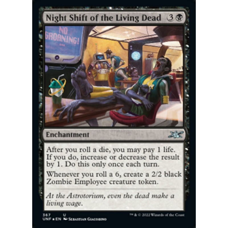 Night Shift of the Living Dead (Galaxy Foil) [Unfinity]