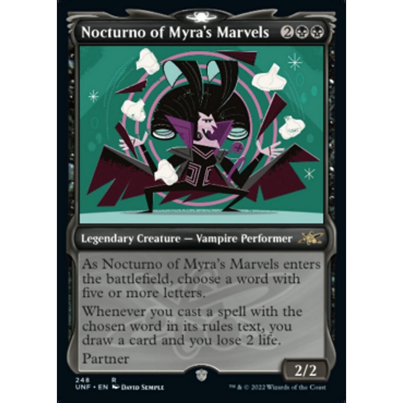 Nocturno of Myra's Marvels (Showcase) [Unfinity]
