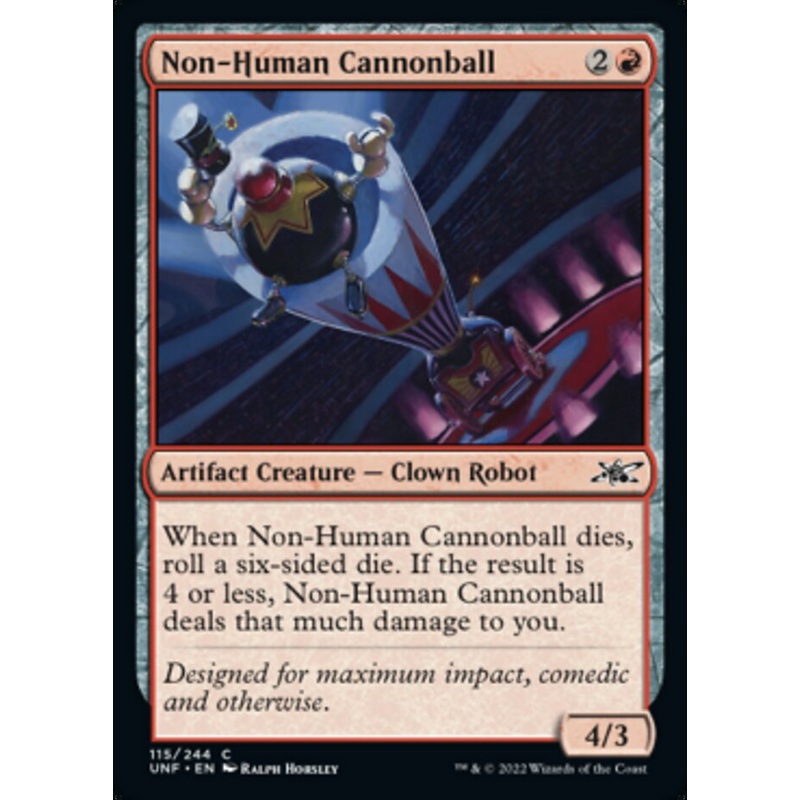 Non-Human Cannonball [Unfinity]