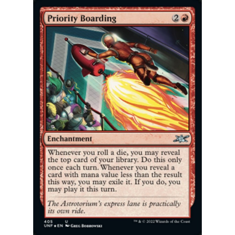 Priority Boarding (Galaxy Foil) [Unfinity]
