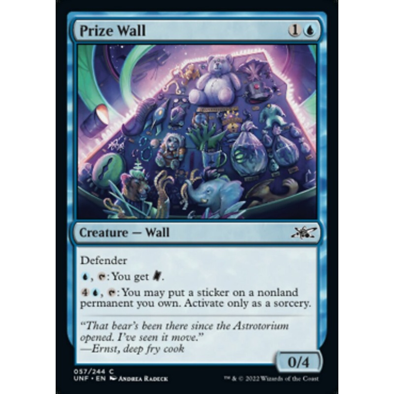 Prize Wall [Unfinity]