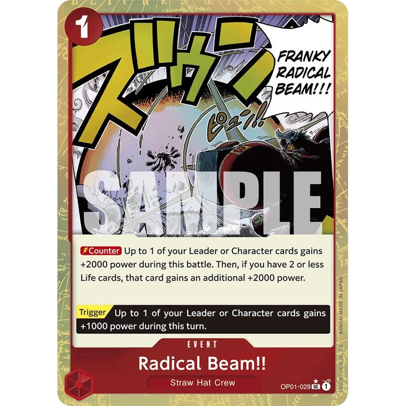 Radical Beam!! (Textured Foil) [Premium Booster -The Best-]