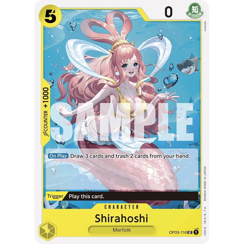 Shirahoshi (OP03-116) (Reprint) [Premium Booster -The Best-]
