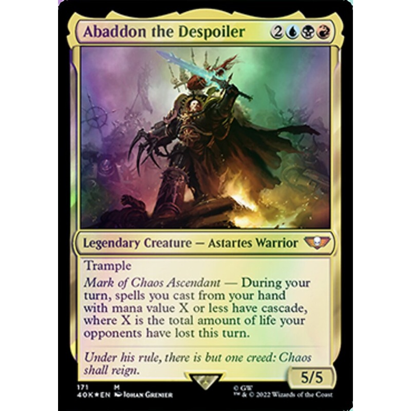 Abaddon the Despoiler (171) [Warhammer 40,000]