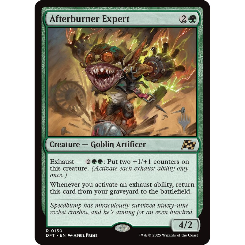 Afterburner Expert (Promo Pack) [Aetherdrift Promos]