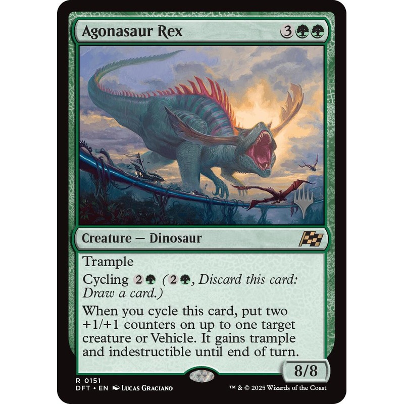 Agonasaur Rex (Promo Pack) [Aetherdrift Promos]