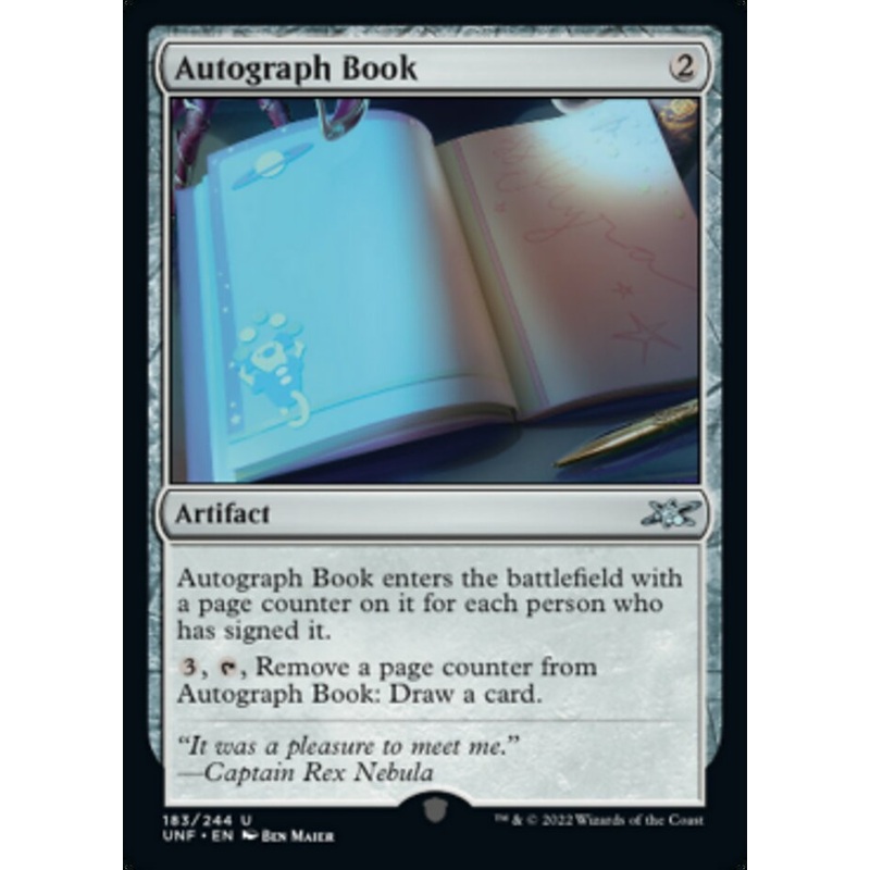 Autograph Book [Unfinity]