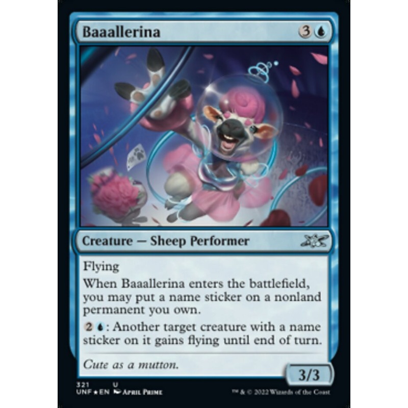 Baaallerina (Galaxy Foil) [Unfinity]